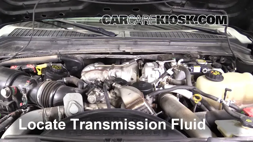 2010 Ford F-250 Super Duty XLT 6.4L V8 Turbo Diesel Standard Cab Pickup Liquide de transmission